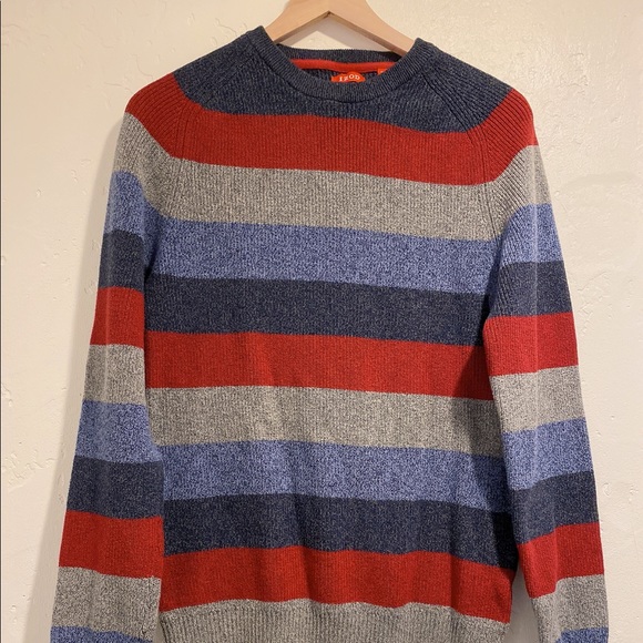 Izod Other - IZOD Men’s Striped Sweater Knit Long Sleeve Size: Large PullOver